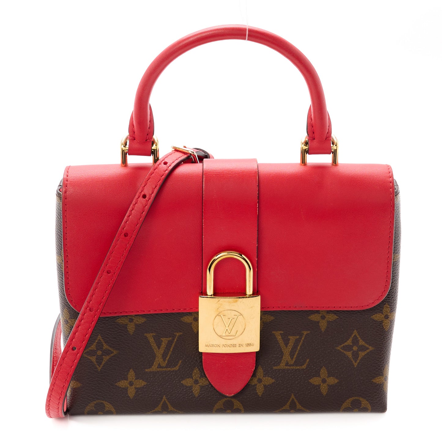 Monogram Locky BB Coquelicot