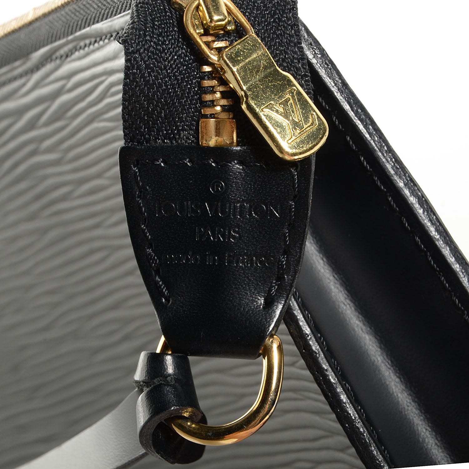 Louis Vuitton Epi Pochette Accessories 24 Black 7 of 7