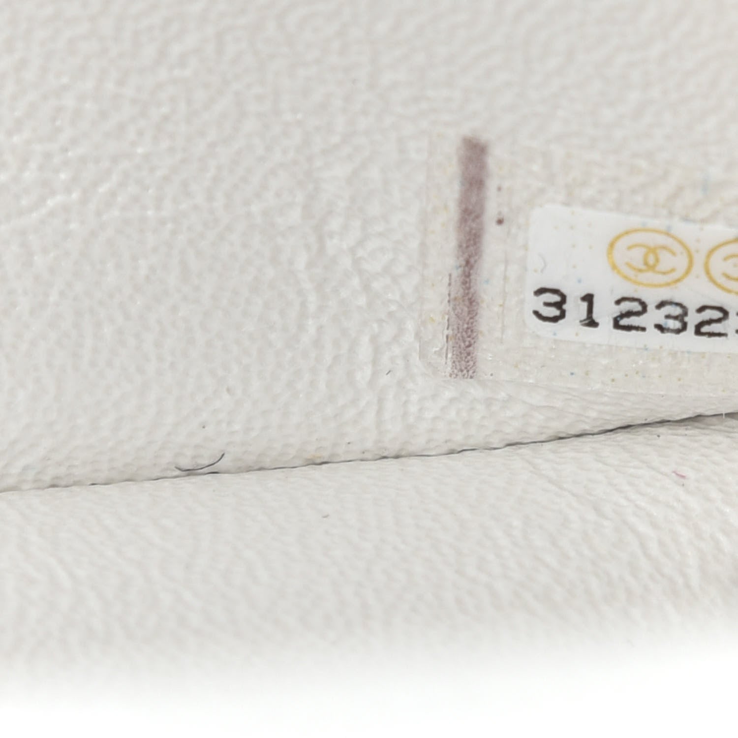 Chanel Iridescent Caviar Quilted Mini Top Handle Rectangular Flap White 9 of 11