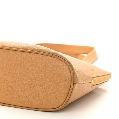 Chanel Caviar Large CC Shoulder Bag Beige 9 of 11