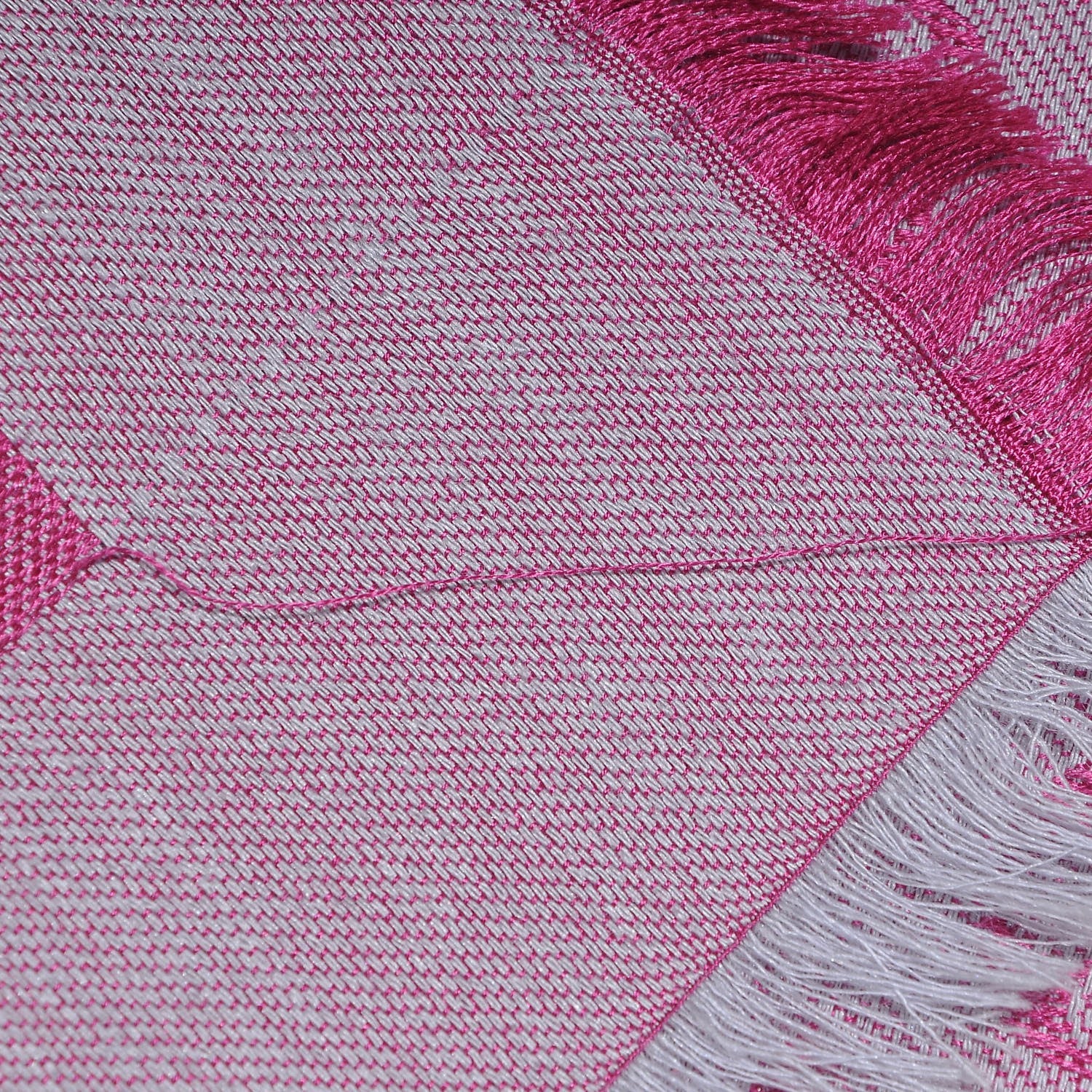 Louis Vuitton Silk Wool Monogram Denim Shawl 5 of 6