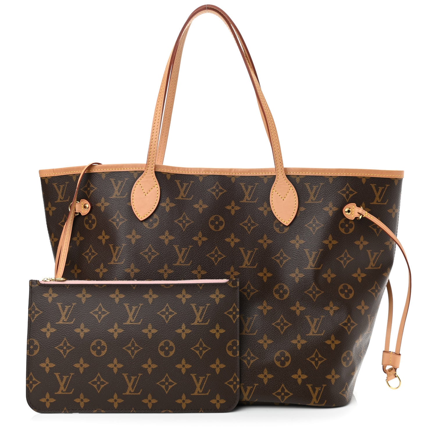 Louis Vuitton Monogram Neo Neverfull MM Rose Ballerine 1 of 11