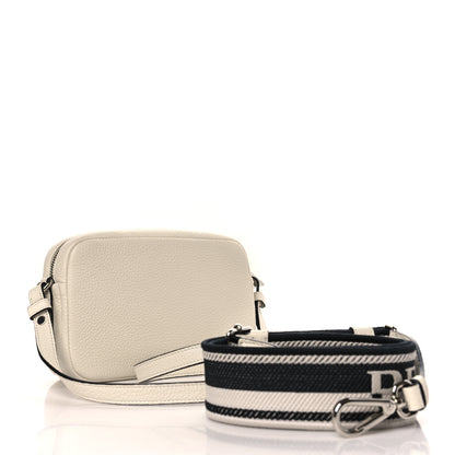 Prada Vitello Daino Soft Small Camera Crossbody White 3 of 9