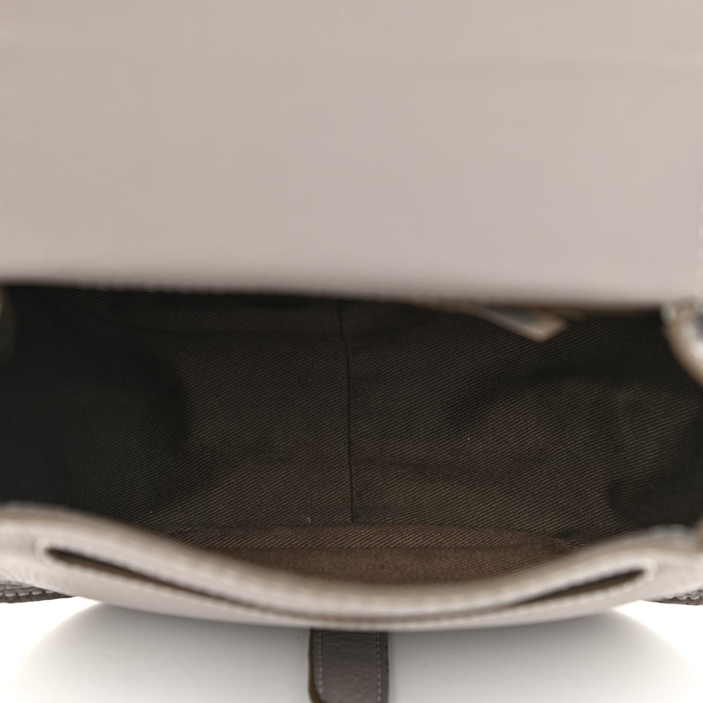 Calfskin Mini Marcie Round Crossbody Bag Cashmere Grey
