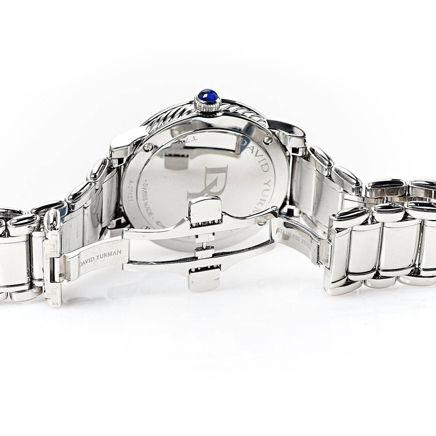 Stainless Steel Diamond Mother of Pearl 38mm Classic Quartz Watch