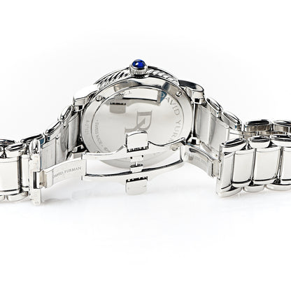 David Yurman Stainless Steel Diamond Mother of Pearl 38mm Classic Quartz Watch 5 of 6