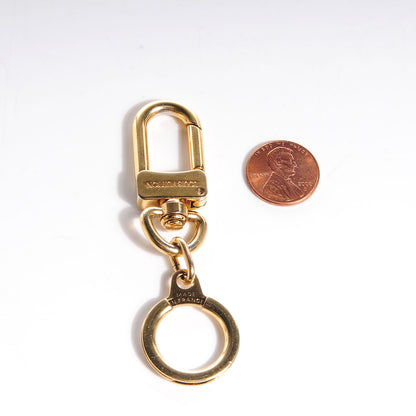 Louis Vuitton Pochette Extender Key Ring Gold 2 of 3