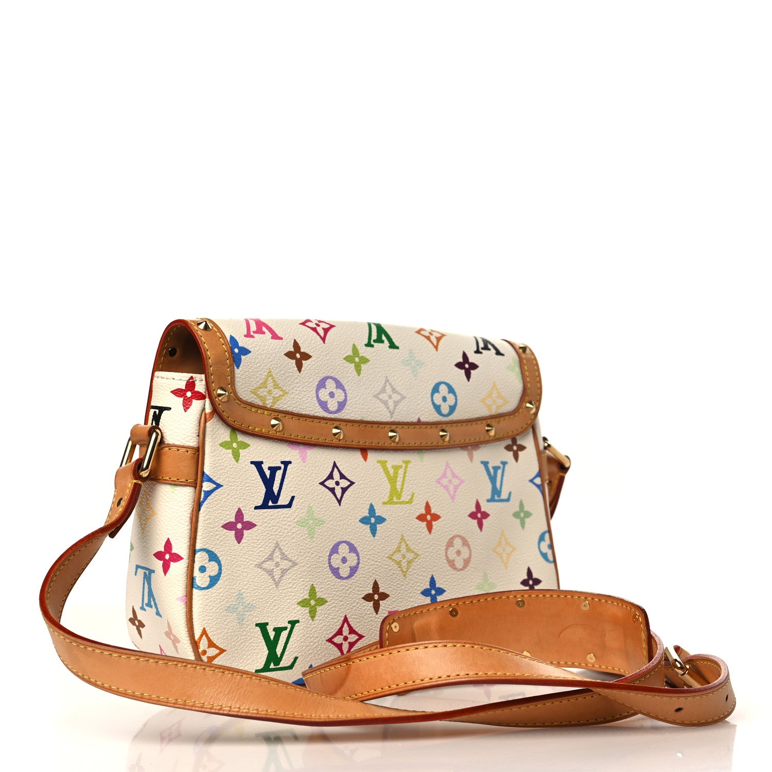 Louis Vuitton Monogram Multicolor Sologne White 3 of 11
