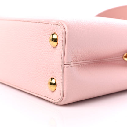Louis Vuitton Taurillon Capucines BB Rose Jasmin 8 of 9