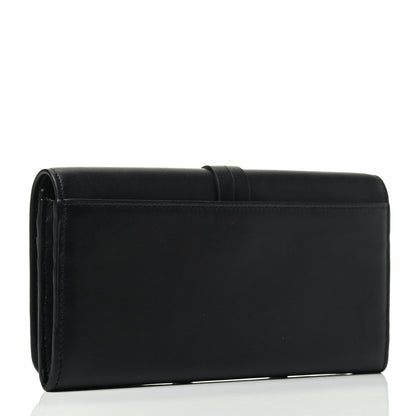 Chloe Smooth Calfskin Alphabet Long Wallet Black 4 of 5