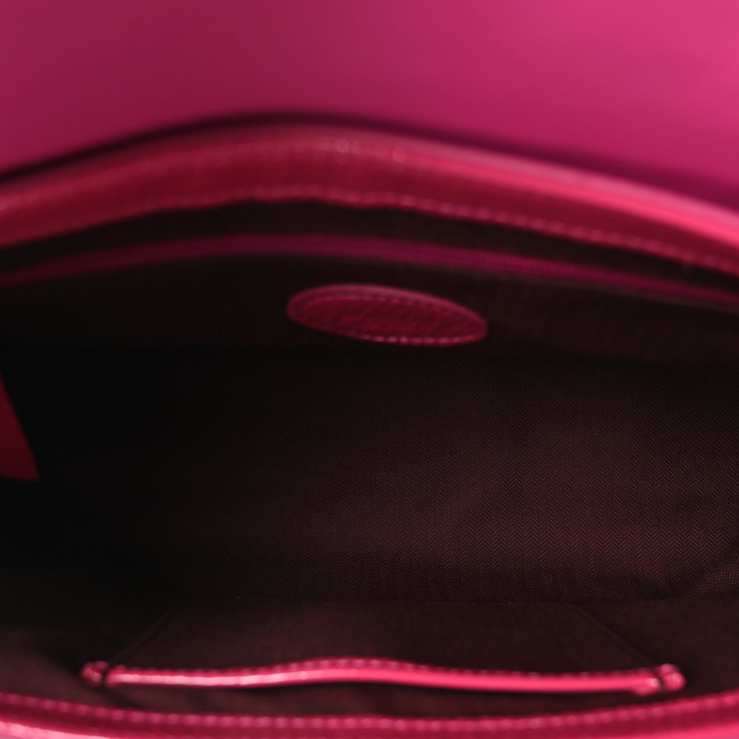 Spongy Patent Small Alexa Pink
