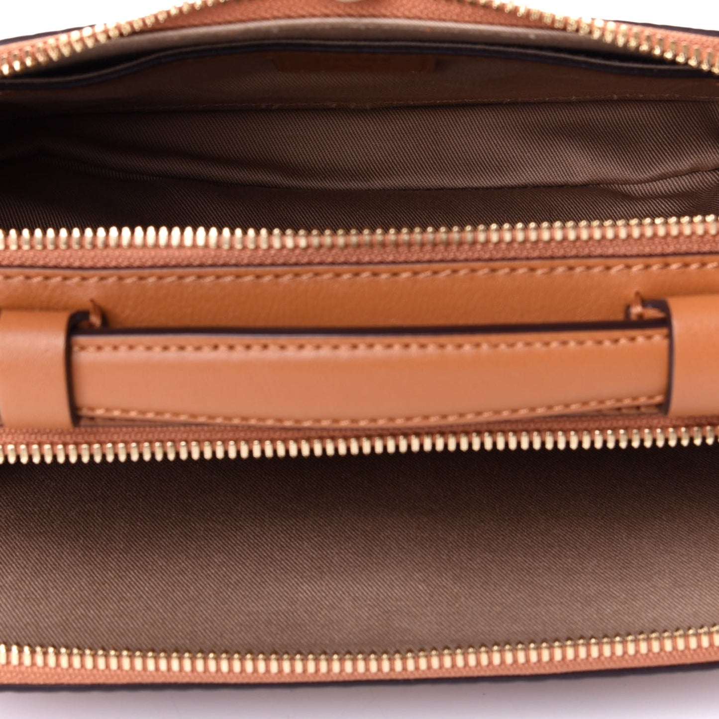 Visetos Small Klassik Box Bag Cognac