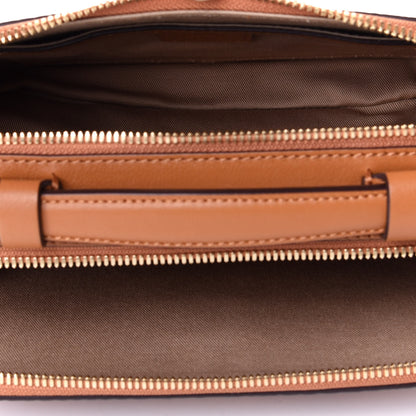 MCM Visetos Small Klassik Box Bag Cognac 4 of 6