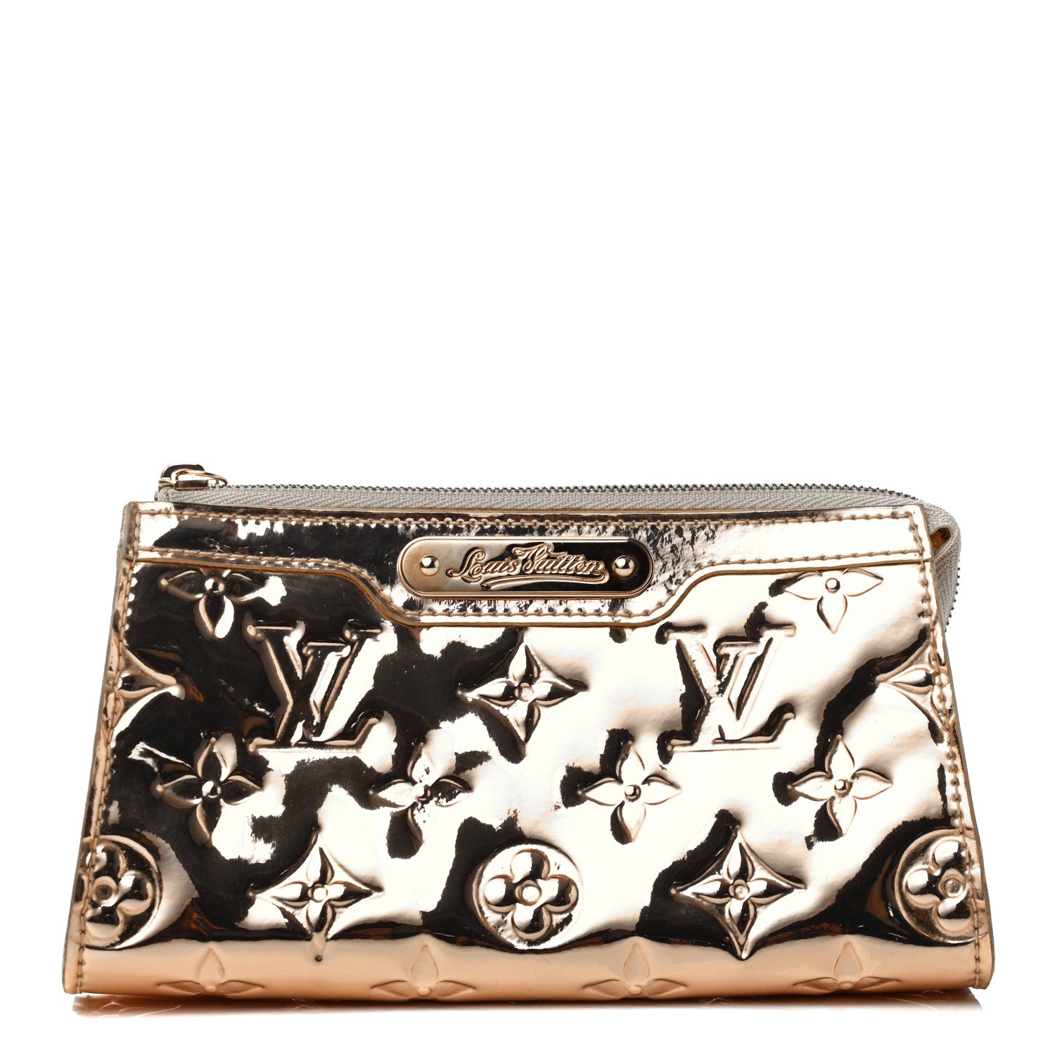 Louis Vuitton Monogram Miroir Trousse Cosmetic Bag Gold 1 of 7