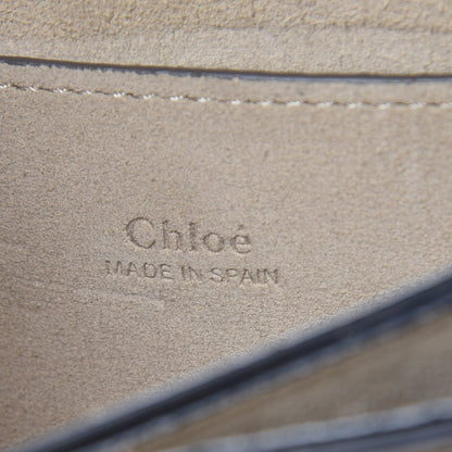 Chloe Suede Calfskin Small Faye Shoulder Bag Saffron Red 6 of 17