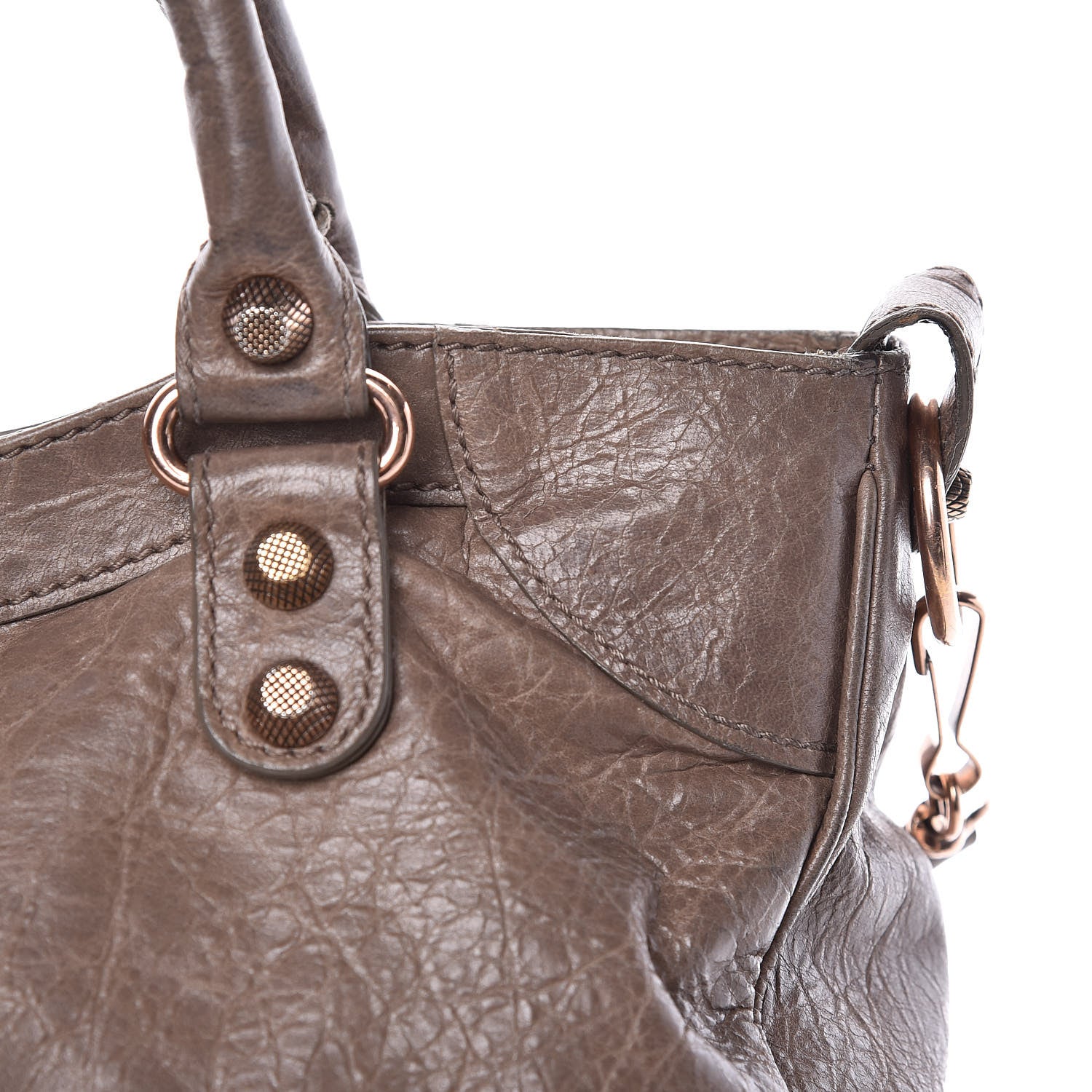 Balenciaga Agneau Giant 12 Rose Gold Hardware Velo Gris Poivre 13 of 21