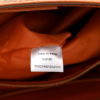 MCM Visetos Large Munchen Tote Cognac 7 of 10