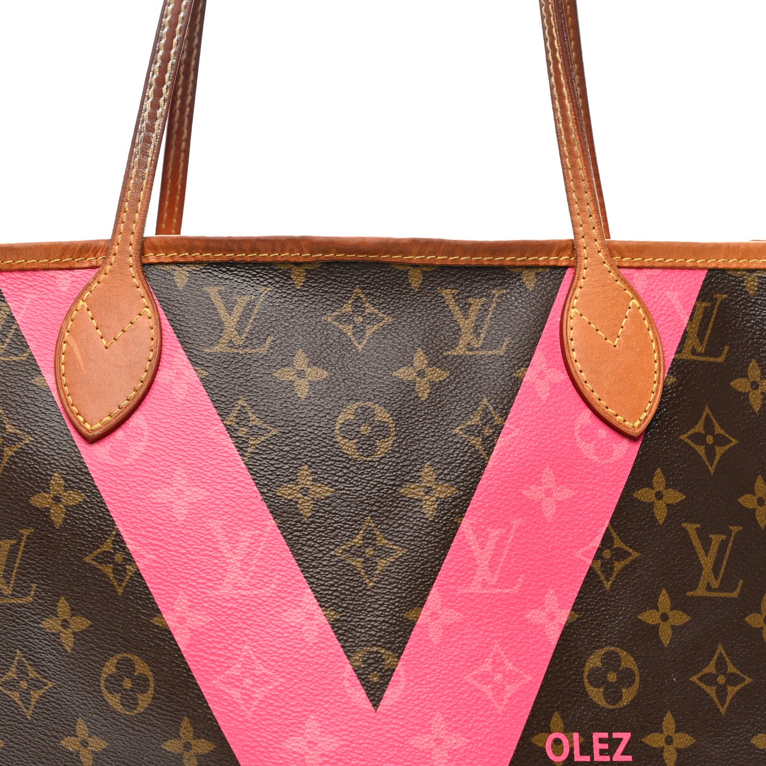 Louis Vuitton Monogram V Neverfull MM Grenade 8 of 14