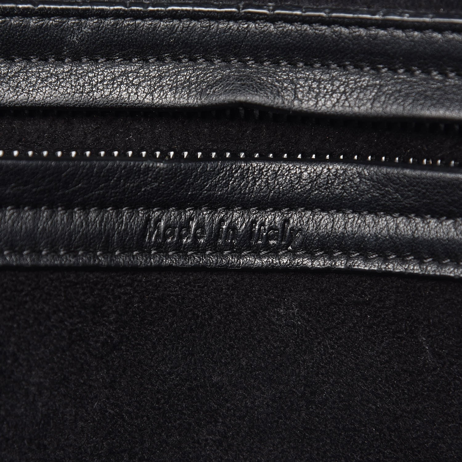 Celine Supple Calfskin Medium Phantom Luggage Black 7 of 18