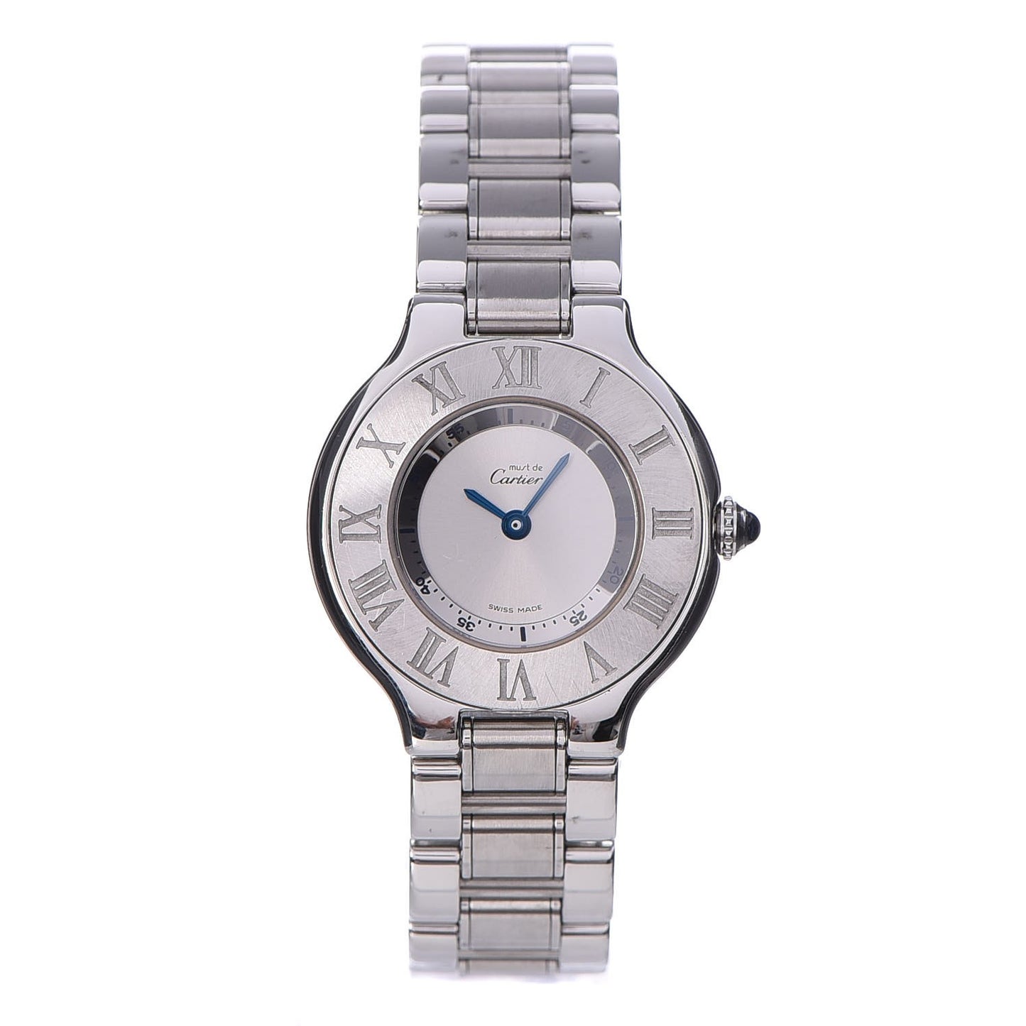 Stainless Steel 28mm Must De 21 Quartz Watch