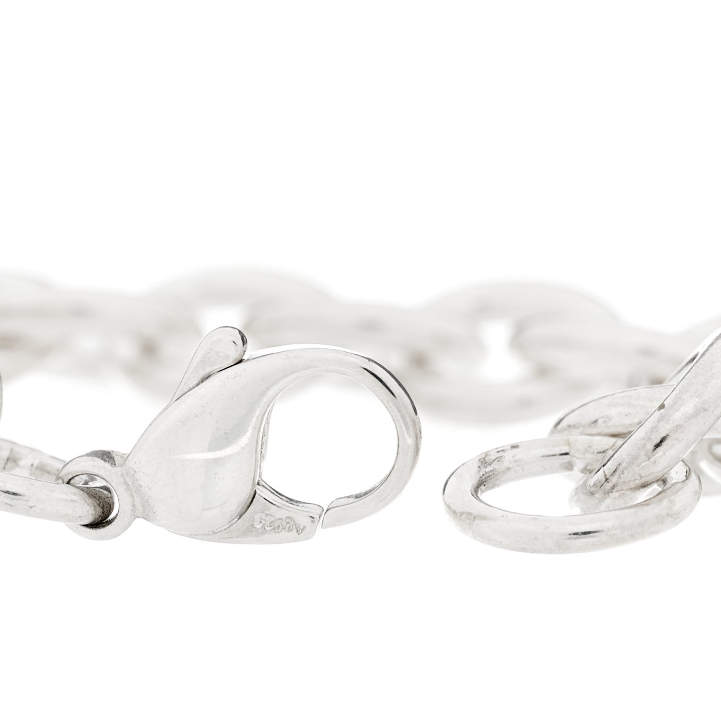 Sterling Silver Return to Tiffany Round Tag Charm Bracelet