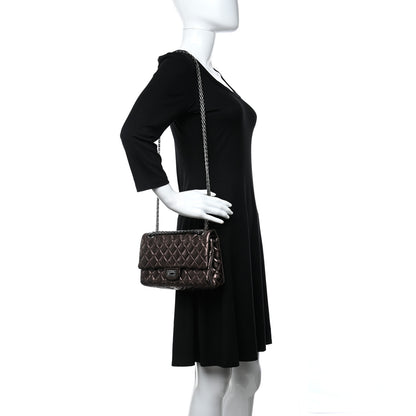Chanel Metallic Aged Calfskin Quilted 2.55 Reissue 225 Flap Bronze 2 of 9