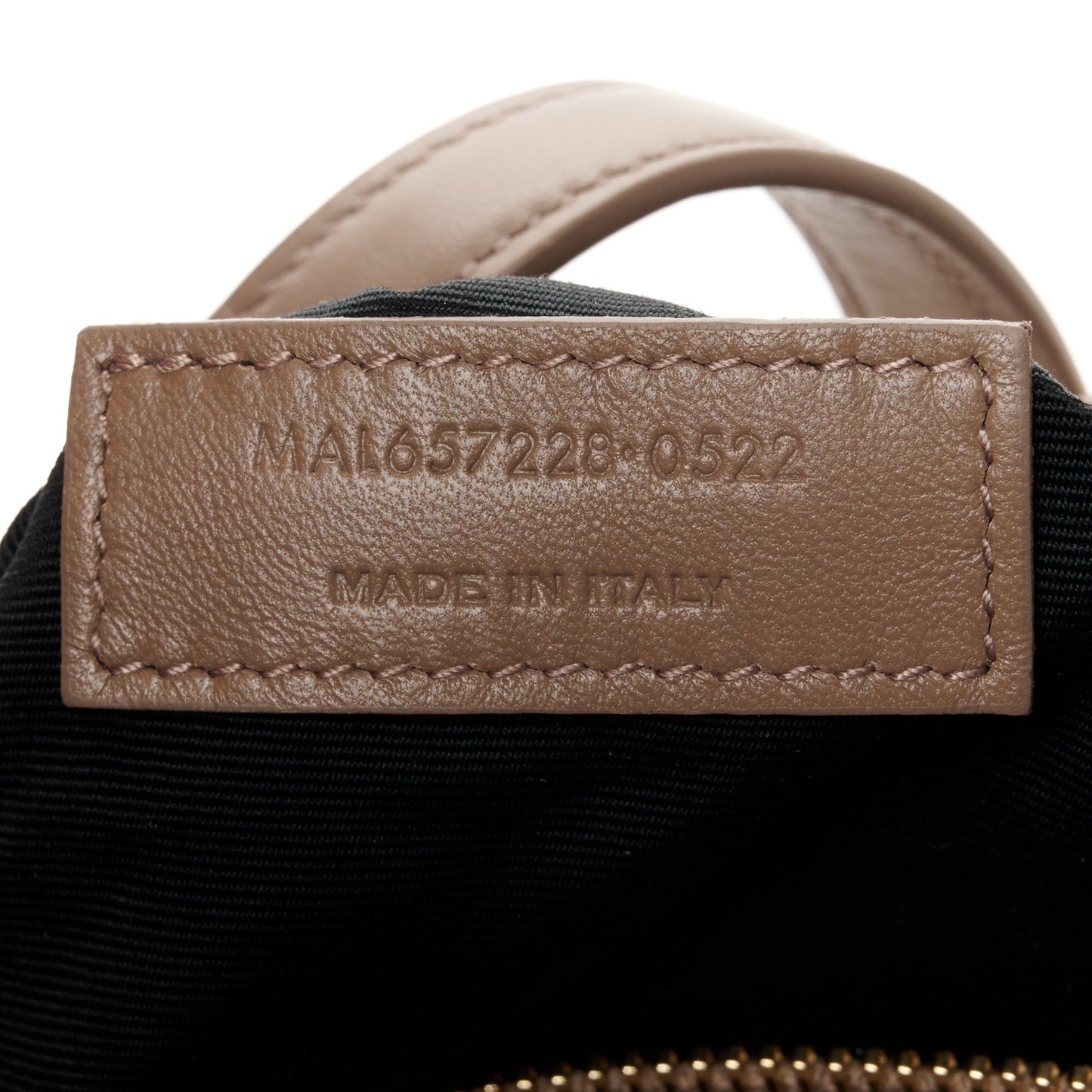Smooth Calfskin Le 5 A 7 Hobo Taupe