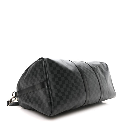 Louis Vuitton Damier Graphite Keepall Bandouliere 55 3 of 10