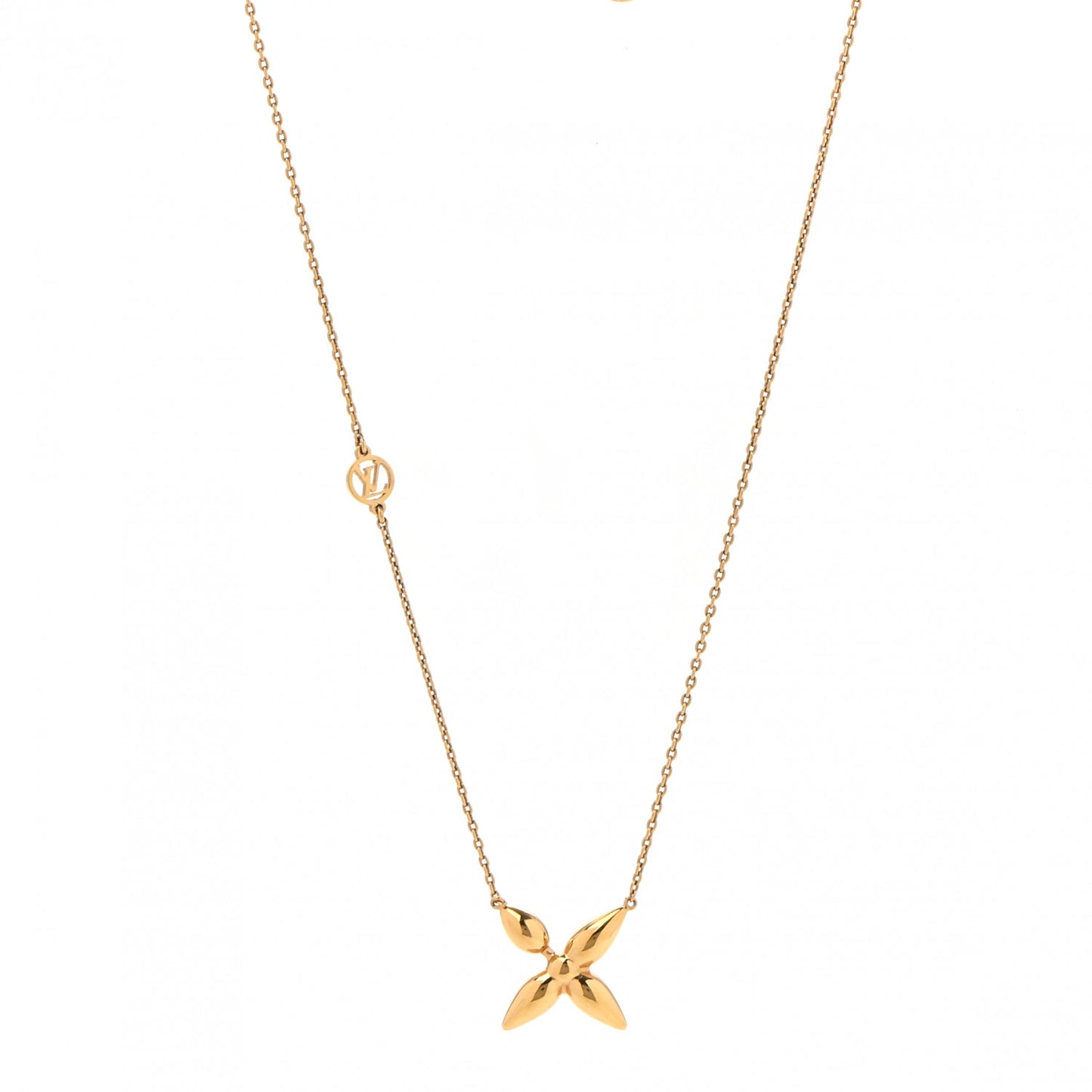 Metal Louisette Necklace Gold