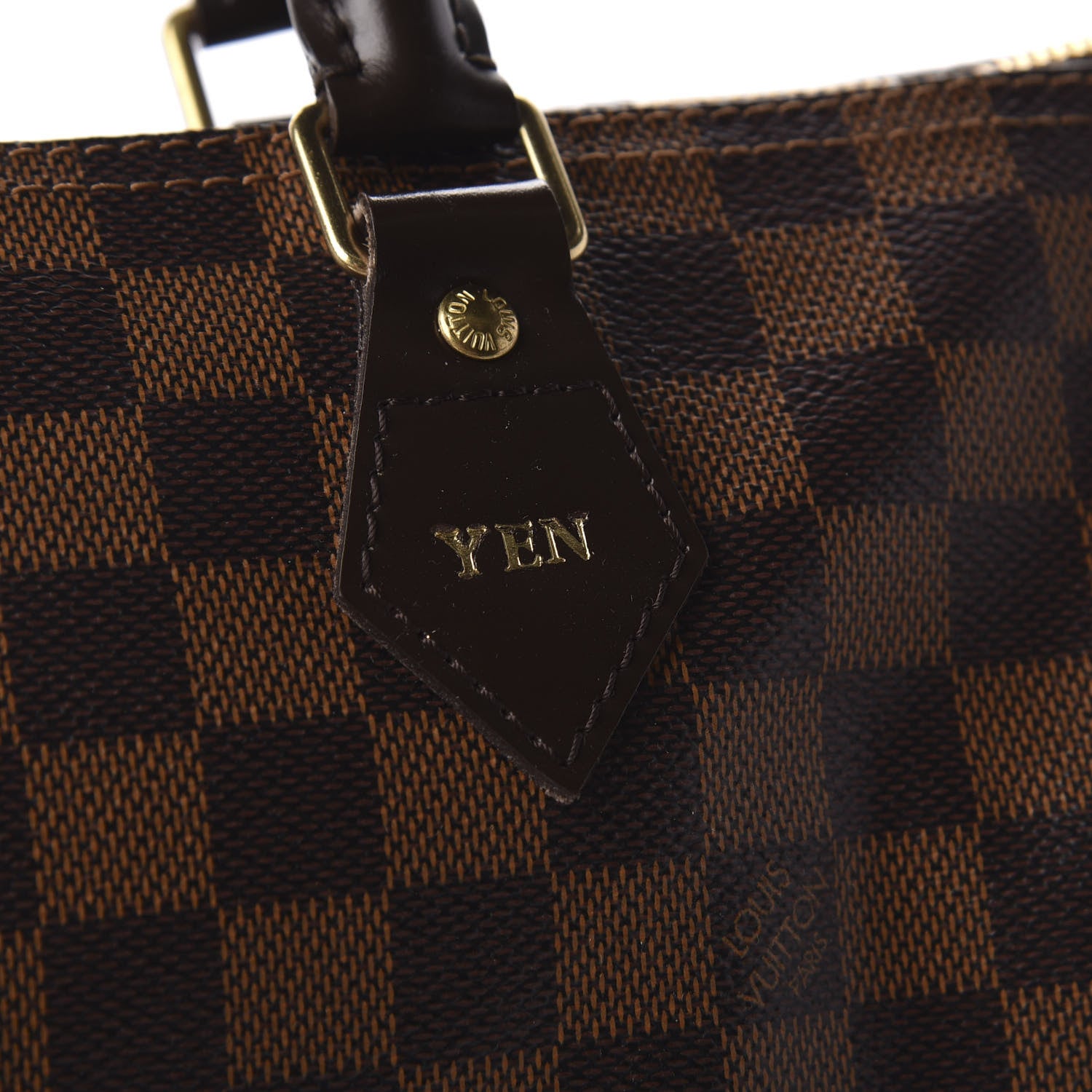 Louis Vuitton Damier Ebene Speedy Bandouliere 30 10 of 10