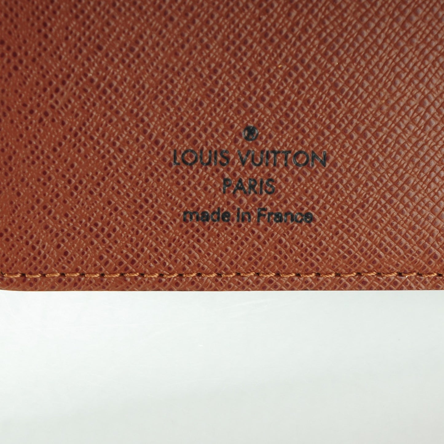 Monogram Porte Valeurs Checkbook Wallet