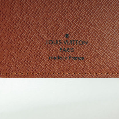 Louis Vuitton Monogram Porte Valeurs Checkbook Wallet 6 of 7