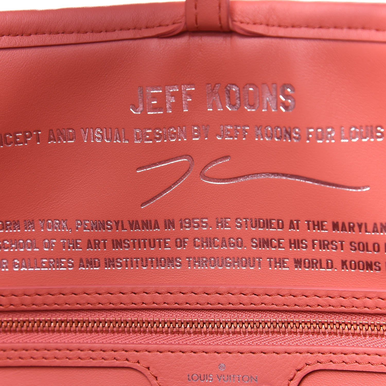 Louis Vuitton Masters Da Vinci Neverfull MM 10 of 13
