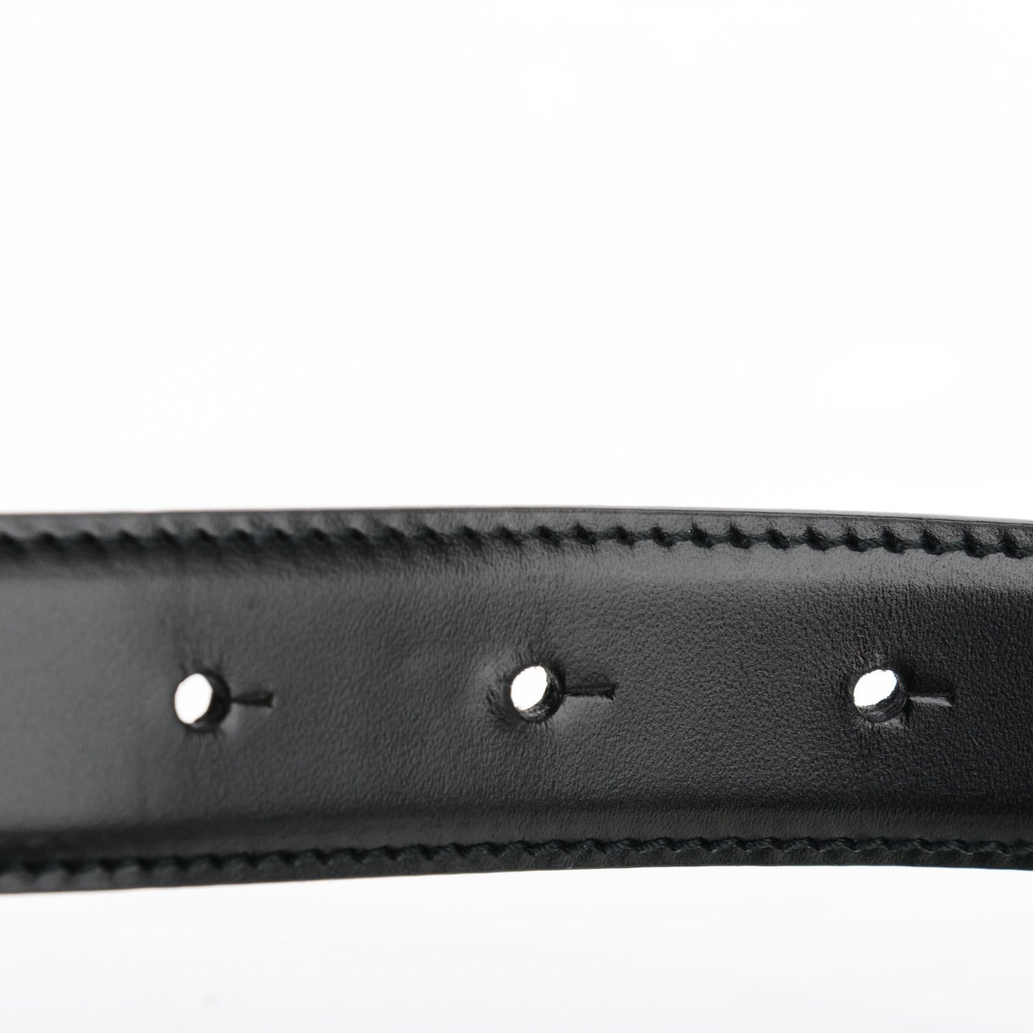 Calfskin Interlocking G Belt 85 34 Black