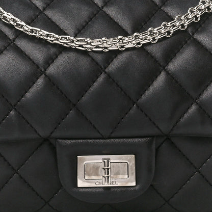 Chanel Lambskin Quilted 2.55 Reissue 227 Flap Black 8 of 10