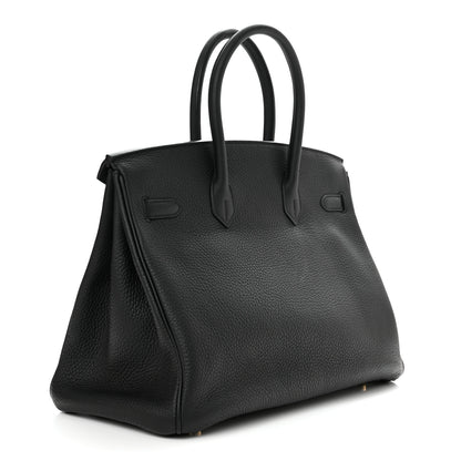 Hermes Togo Birkin 35 Black 3 of 15