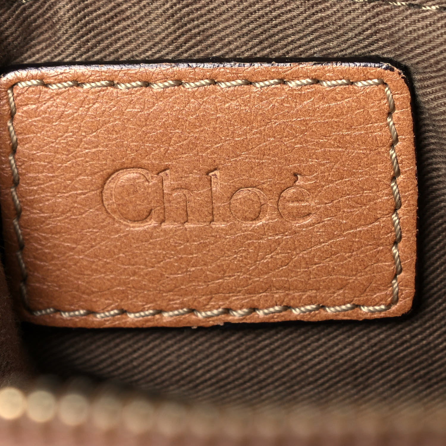 Chloe Calfskin Medium Marcie Satchel Light Tan 5 of 17