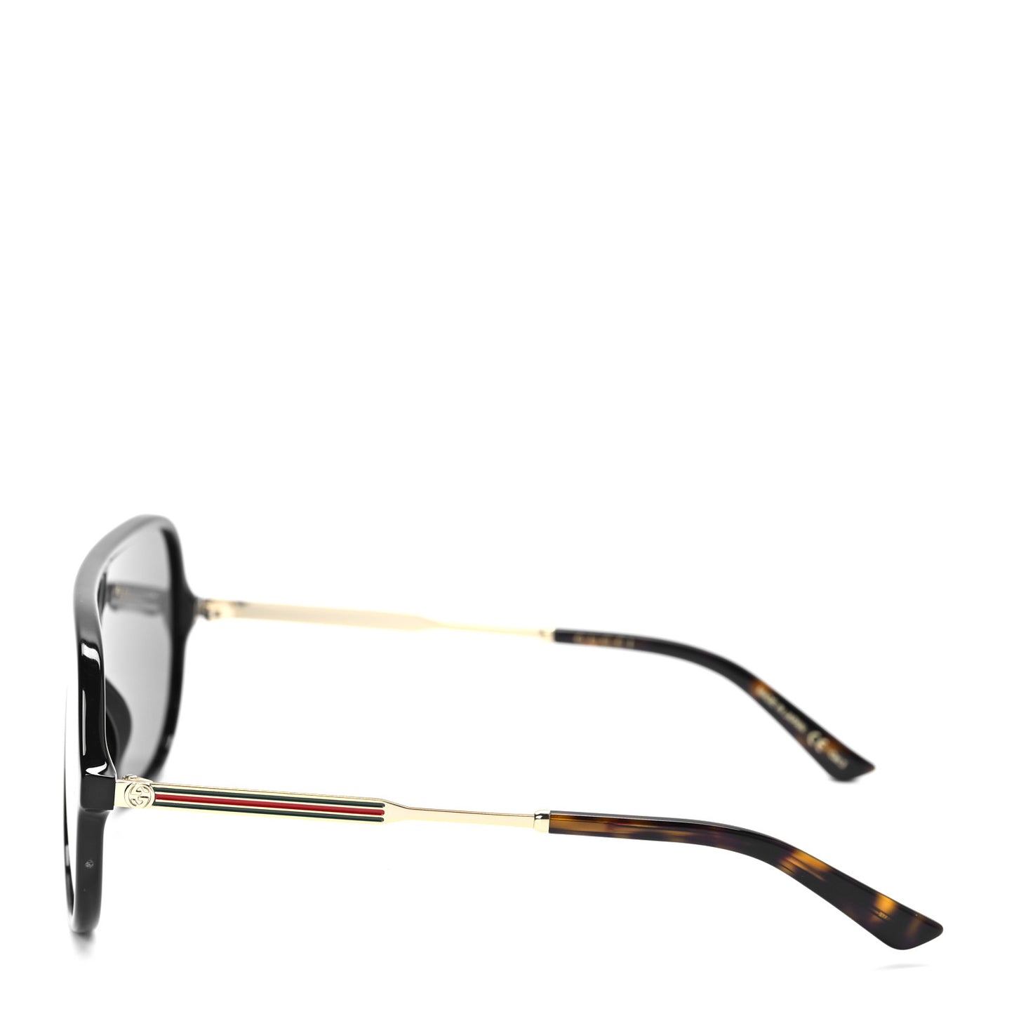 Acetate Aviator Sunglasses GG0119S/S Black
