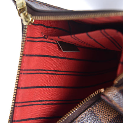 Louis Vuitton Damier Ebene Neverfull MM GM Pochette 8 of 9