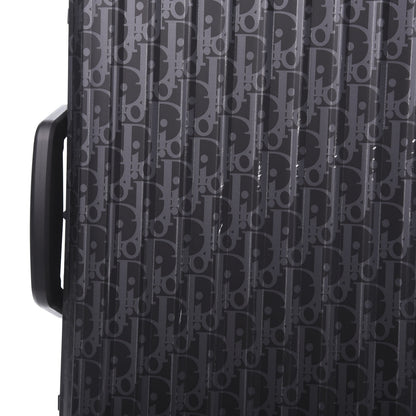 Christian Dior X RIMOWA Aluminum Zucca Print Roll Away Carry On Luggage 9 of 13