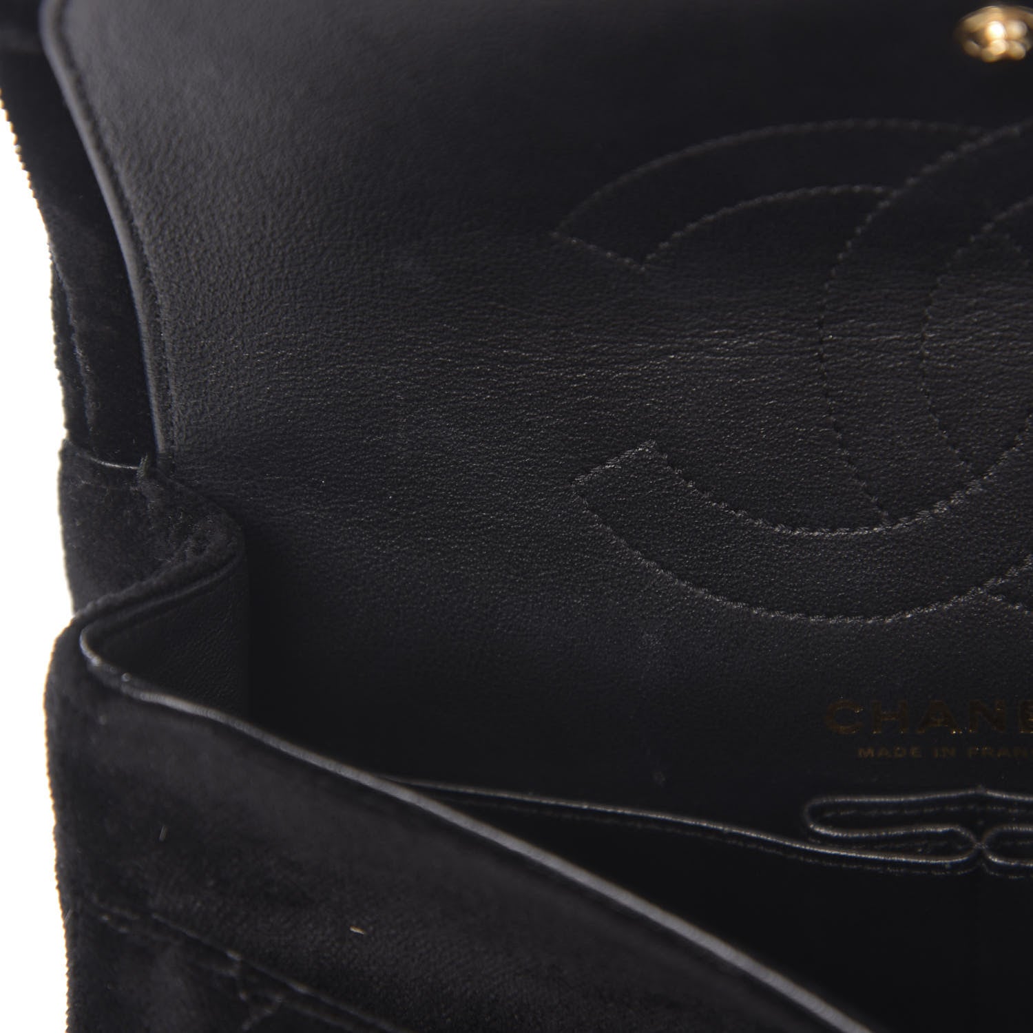 Chanel Velvet Quilted 2.55 Reissue 225 Flap Black 7 of 12