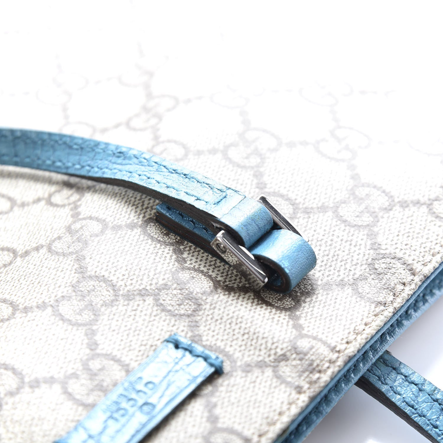 Gucci GG Plus Monogram Flat Vertical Tote Blue 10 of 13