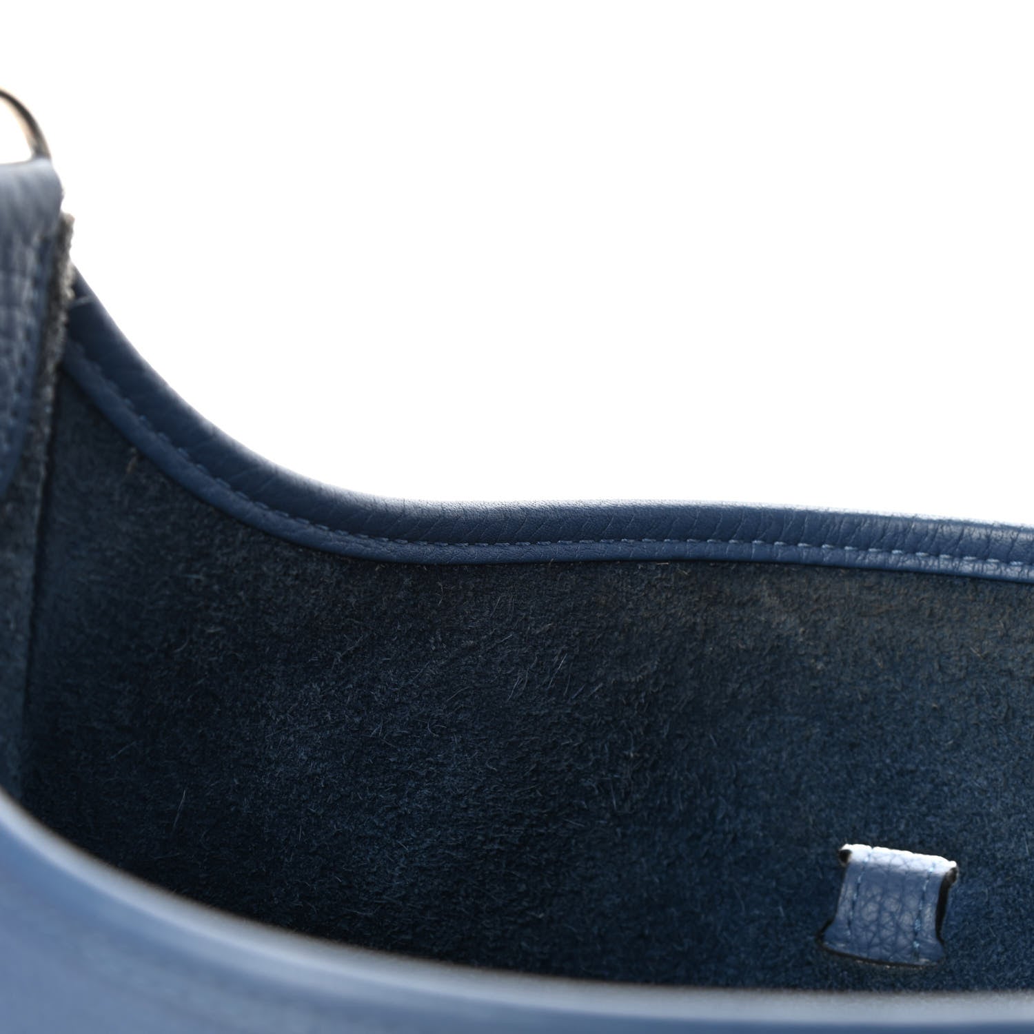 Hermes Taurillon Clemence Evelyne III PM Bleu Brighton 7 of 7