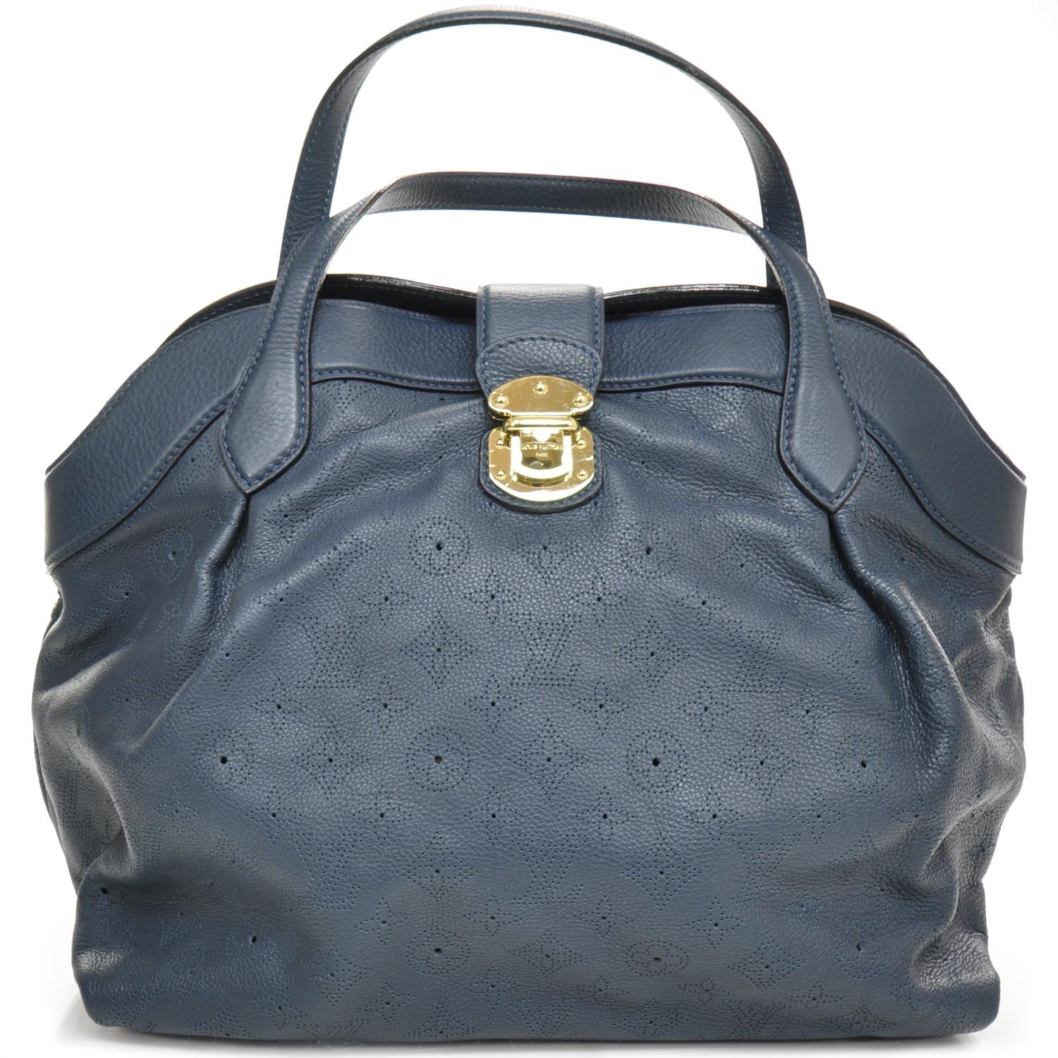 Louis Vuitton Mahina Cirrus MM Marine 1 of 9