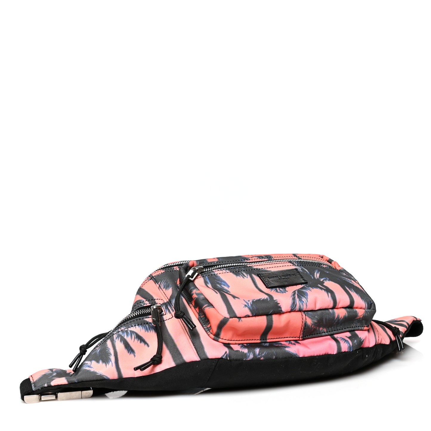 Nylon Palm Tree Print Nuxx Crossbody Belt Bag
