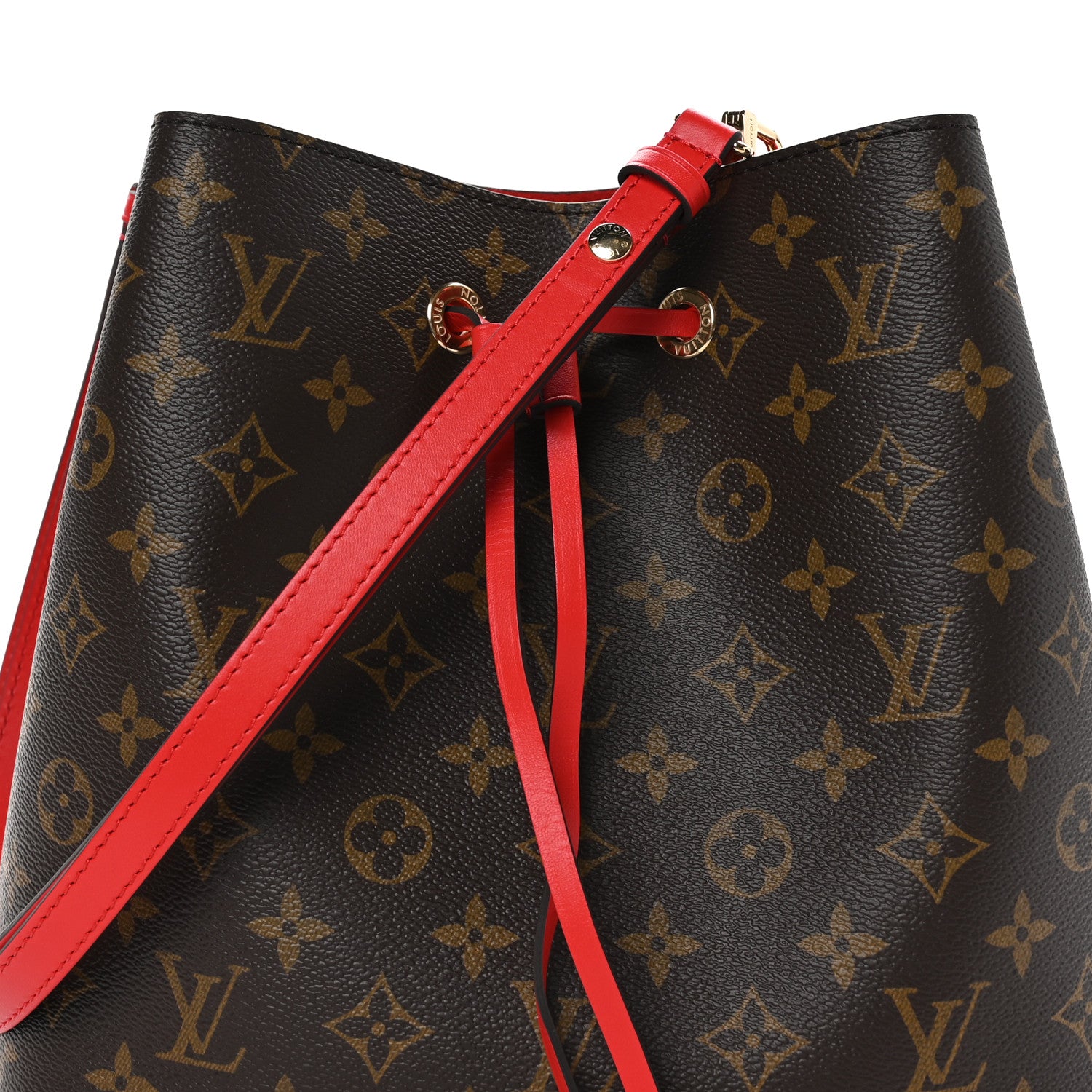 Louis Vuitton Monogram Neonoe MM Coquelicot 8 of 12
