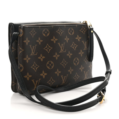 Louis Vuitton Monogram Twice Pochette Black 3 of 10