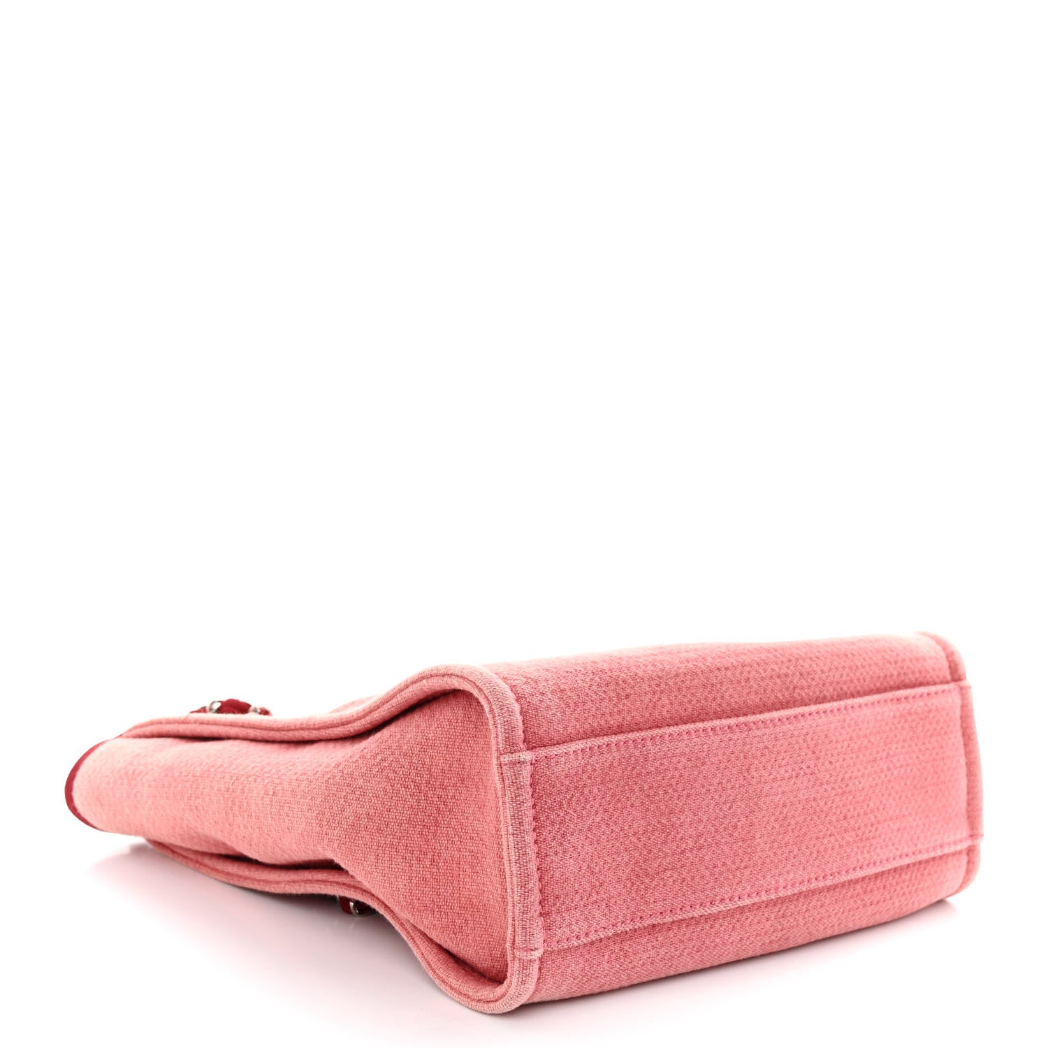 Chanel Canvas Mini Deauville Tote Red 4 of 10