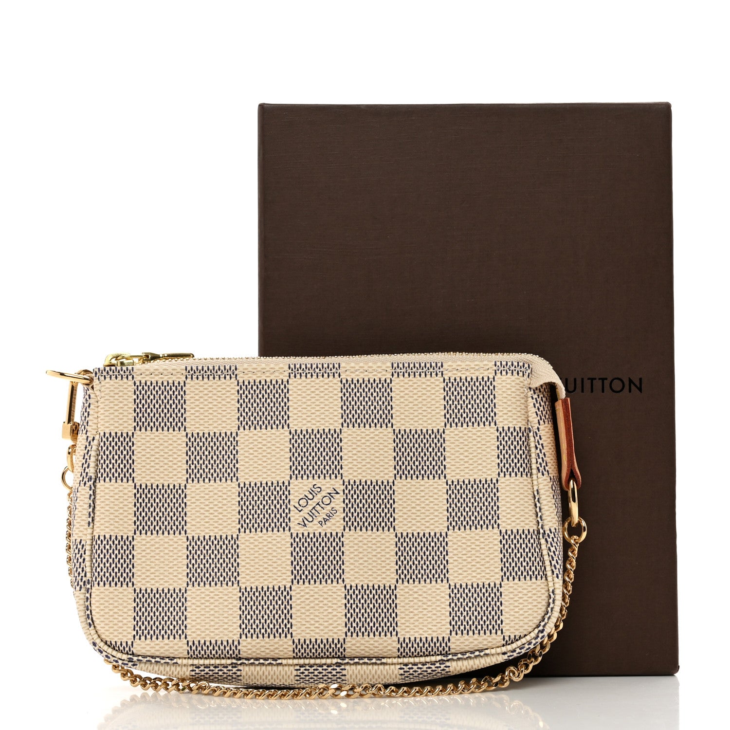 Louis Vuitton Damier Azur Mini Pochette Accessories 9 of 9