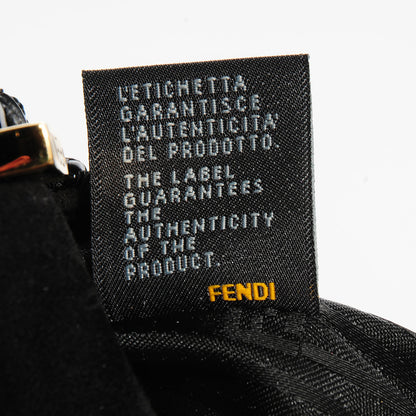 Fendi Patent FF Embossed Forever Mini Mama Baguette Black 11 of 13